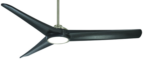 Timber 68''Ceiling Fan in Brushed Nickel With Coal Blades (15|F747L-BN/CL)