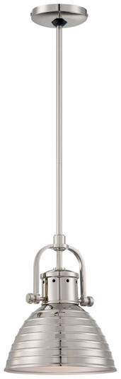 One Light Mini Pendant in Polished Nickel (7|2246-613)