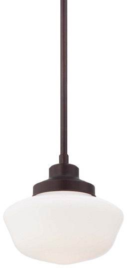 One Light Pendant in Brushed Bronze (7|2254-576)