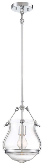 Atrio One Light Pendant in Chrome (7|2332-77)
