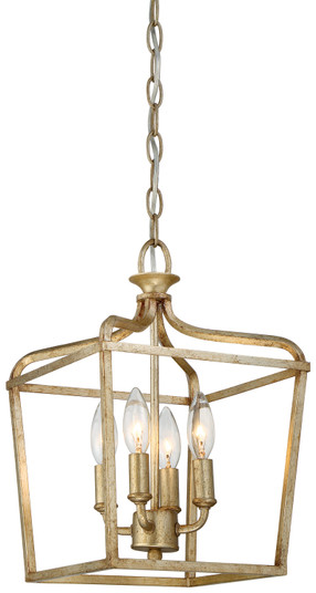 Laurel Estate Four Light Pendant in Brio Gold (7|4445-582)