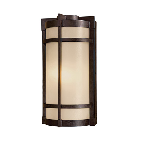 Andrita Court One Light Outdoor Wall Mount in Textured French Bronze (7|72021-A179)