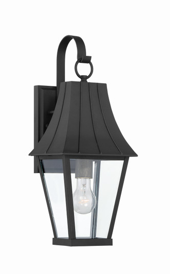 Chateau Grande One Light Outdoor Wall Mount in Coal W/Gold (7|72781-66G)