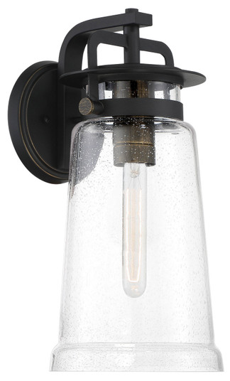 Maribel Heights One Light Outdoor Wall Mount in Sand Coal w/Gold Highlights (7|73143-703)