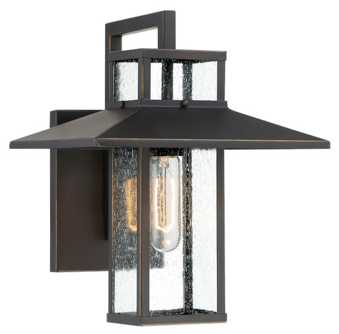 Danforth Park One Light Outdoor Wall Mount in Oil Rubbed Bronze W/ Gold High (7|73150-143C)