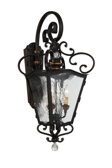 Brixton Ivey Three Light Outdoor Lantern in Terazza Villa Aged Patina (7|9333-270)