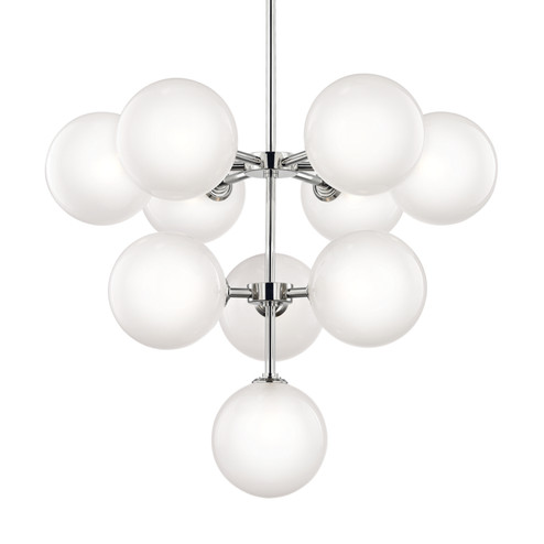 Ashleigh LED Chandelier in Polished Nickel (428|H122810-PN)