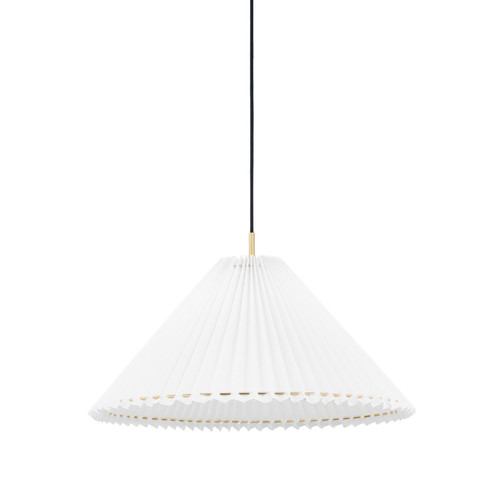 Demi LED Pendant in Aged Brass (428|H476701M-AGB)