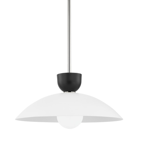 Whitley One Light Pendant in Polished Nickel (428|H481701L-PN)