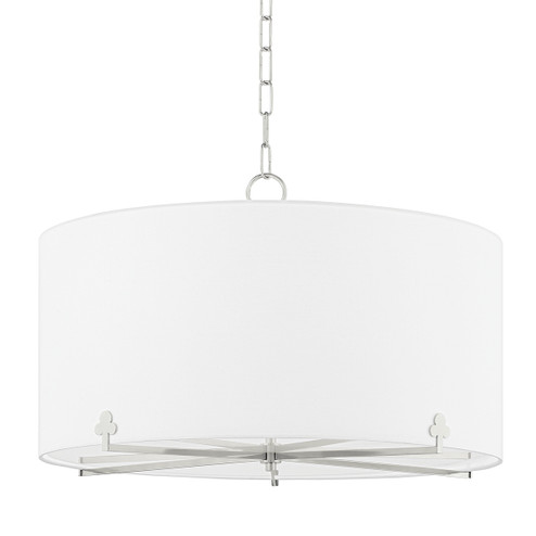 Darlene Five Light Chandelier in Polished Nickel (428|H519805-PN)