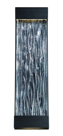 Fathom LED Outdoor Wall Sconce in Black (281|WS-W37916-BK)