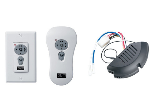 Universal Reversible Wall/Hand-Held Remote Control Kit in White (71|CK300)