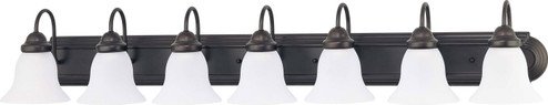 Ballerina Seven Light Vanity in Mahogany Bronze (72|60-3155)