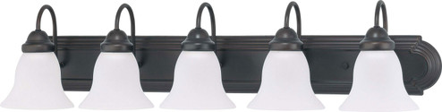 Ballerina Five Light Vanity in Mahogany Bronze (72|60-3164)