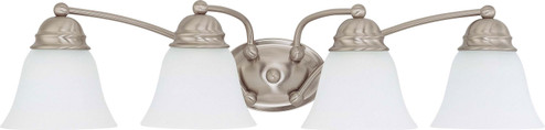 Empire Four Light Vanity in Brushed Nickel (72|60-3277)