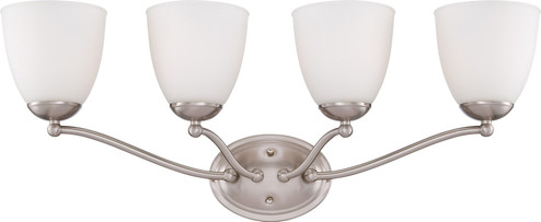 Patton Four Light Vanity in Brushed Nickel (72|60-5034)
