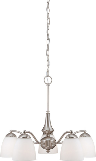 Patton Five Light Chandelier in Brushed Nickel (72|60-5043)