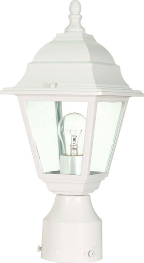 Briton One Light Post Lantern in White (72|60-546)
