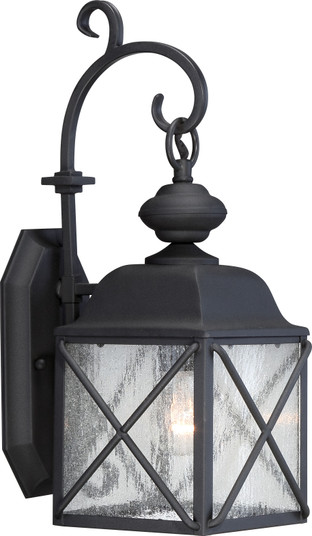 Wingate One Light Wall Lantern in Textured Black (72|60-5621)