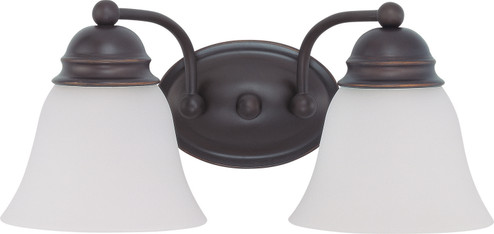 Two Light Vanity in Mahogany Bronze (72|60-6086)