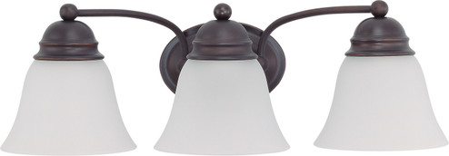 Three Light Vanity in Mahogany Bronze (72|60-6087)