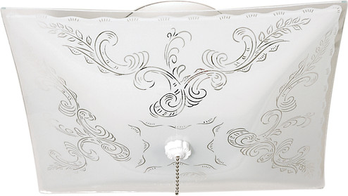 Two Light Flush Mount in White (72|60-6113)