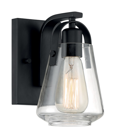 Skybridge One Light Vanity in Matte Black (72|60-7101)