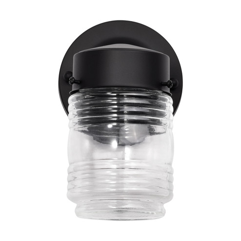 LED Mason Jar in Black (72|62-1573)