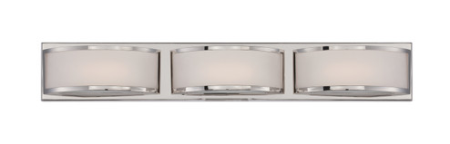 Mercer LED Vanity in Polished Nickel (72|62-313)