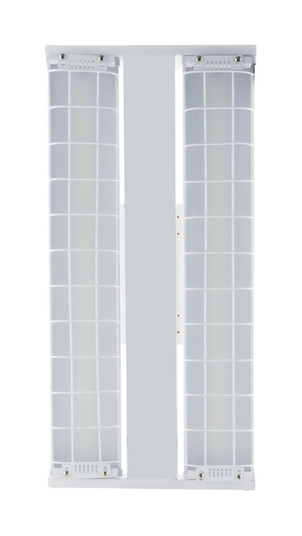 Protective Cage Adj High Bay in White (72|65-653)