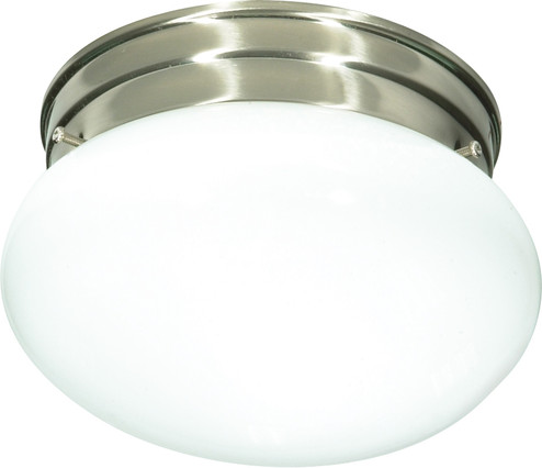 One Light Flush Mount in Brushed Nickel (72|SF76-601)