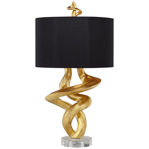 Tribal Impressions Table Lamp in Gold Leaf (24|3M077)