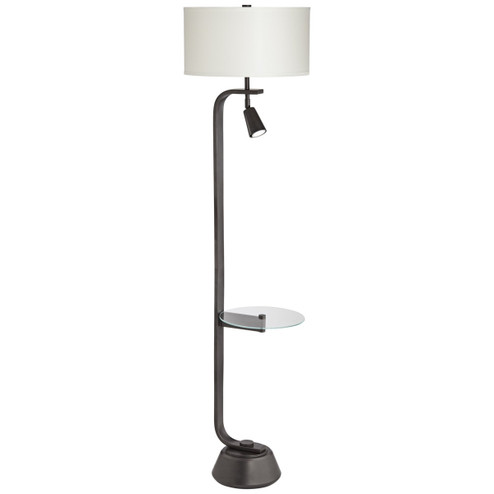 Othello Floor Lamp in Gun Metal (24|44W63)