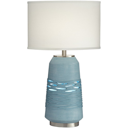 Riverton Table Lamp in Ocean Blue (24|65W95)