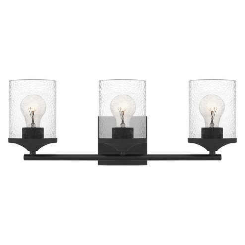 Abner Three Light Bath in Matte Black (10|ABR8621MBK)