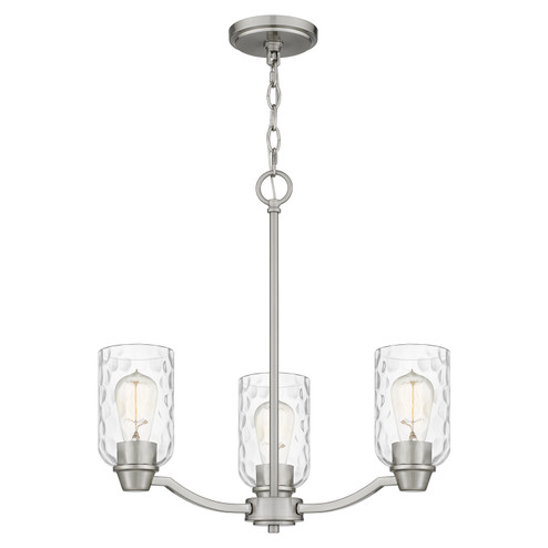 Acacia Three Light Chandelier in Brushed Nickel (10|ACA5020BN)