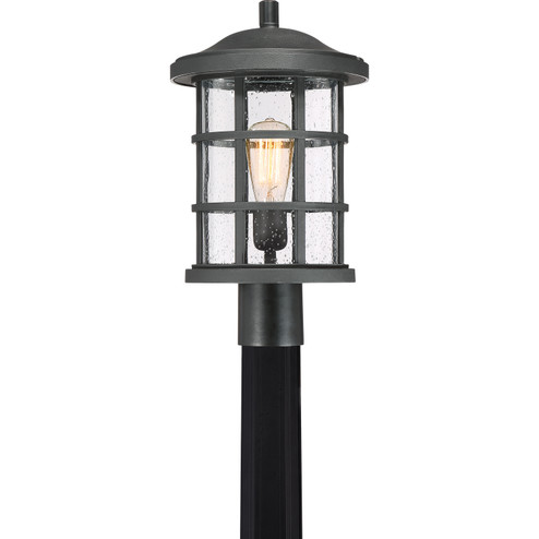 Crusade One Light Outdoor Post Mount in Earth Black (10|CSE9010EK)