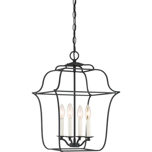 Gallery Four Light Foyer Pendant in Royal Ebony (10|GLY5204BA)