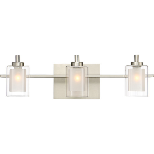 Kolt Three Light Bath Fixture in Brushed Nickel (10|KLT8603BNLED)