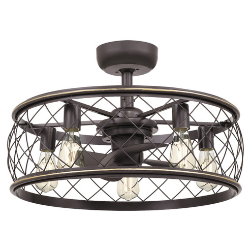 Dury Five Light Fandelier in Palladian Bronze (10|RDY3122PN)