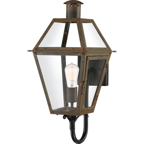 Rue De Royal One Light Outdoor Wall Lantern in Industrial Bronze (10|RO8410IZ)