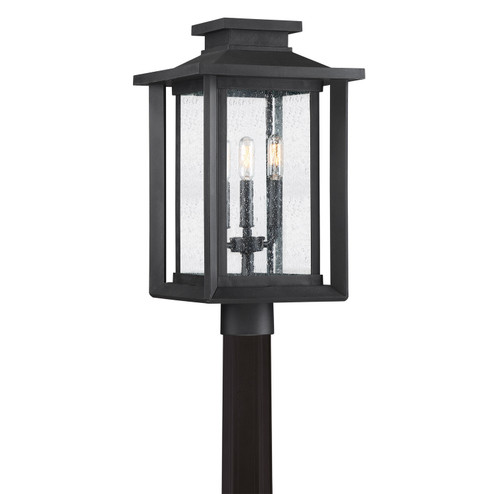 Wakefield Three Light Outdoor Post Lantern in Earth Black (10|WKF9011EK)