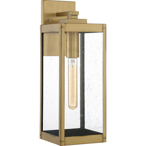 Westover One Light Outdoor Wall Lantern in Antique Brass (10|WVR8406A)