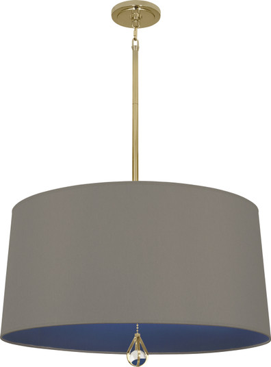 Williamsburg Custis Three Light Pendant in Modern Brass (165|BN329)