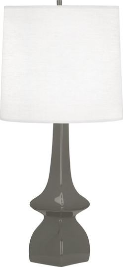 Jasmine One Light Table Lamp in ASH GLAZED CERAMIC (165|CR210)