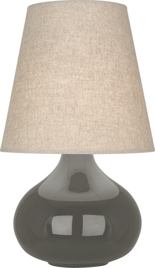 Small June One Light Accent Lamp in Ash Glazed Ceramic (165|CR91)