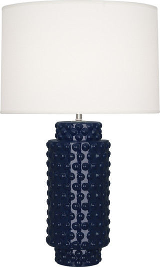 Dolly One Light Table Lamp in Midnight Blue Glazed Textured Ceramic (165|MB800)