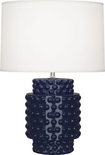 Dolly One Light Accent Lamp in Midnight Blue Glazed Textured Ceramic (165|MB801)