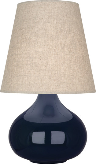 June One Light Accent Lamp in Midnight Blue Glazed Ceramic (165|MB91)