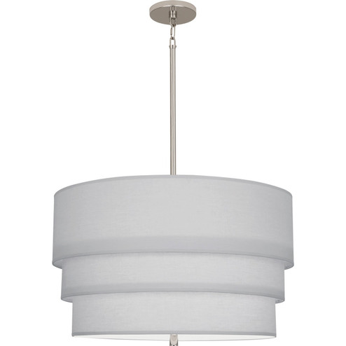 Decker Three Light Pendant in Polished Nickel (165|PG142)